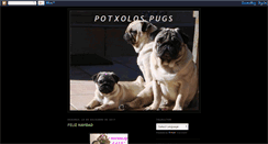 Desktop Screenshot of potxolospugs.com